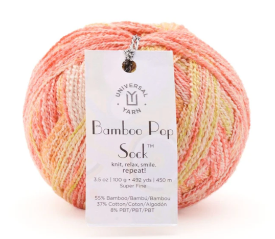Universal Yarn Bamboo Pop Sock