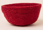 Fibres of Life Medium Felted Wool Bowl
