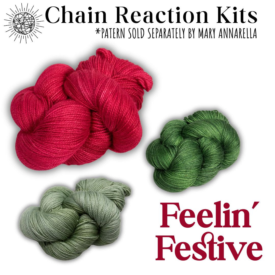 Chain Reaction Shawlette Kits