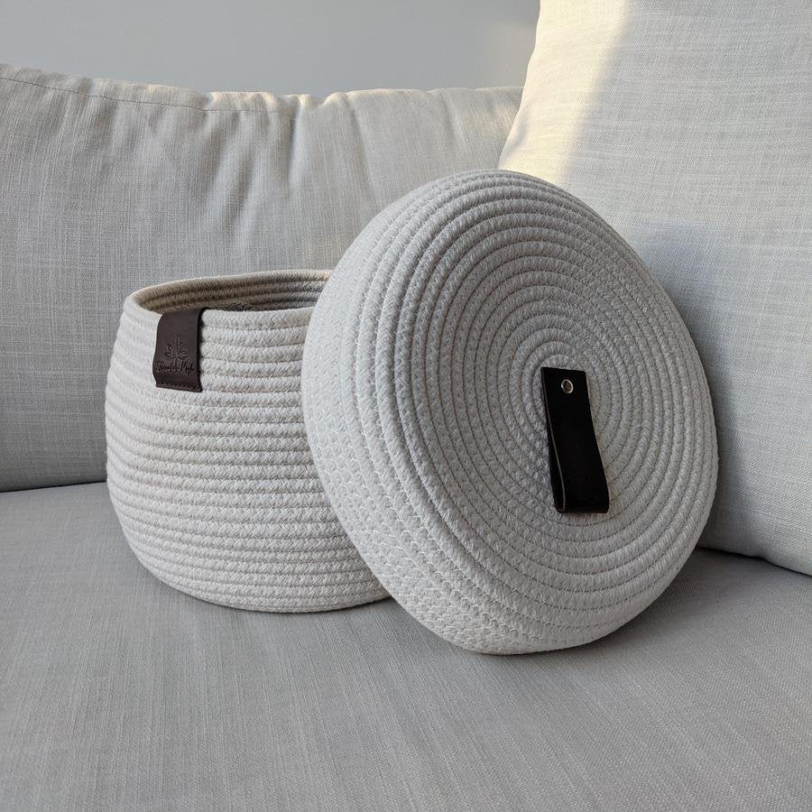 Thread & Maple Weekender Cotton Rope Basket