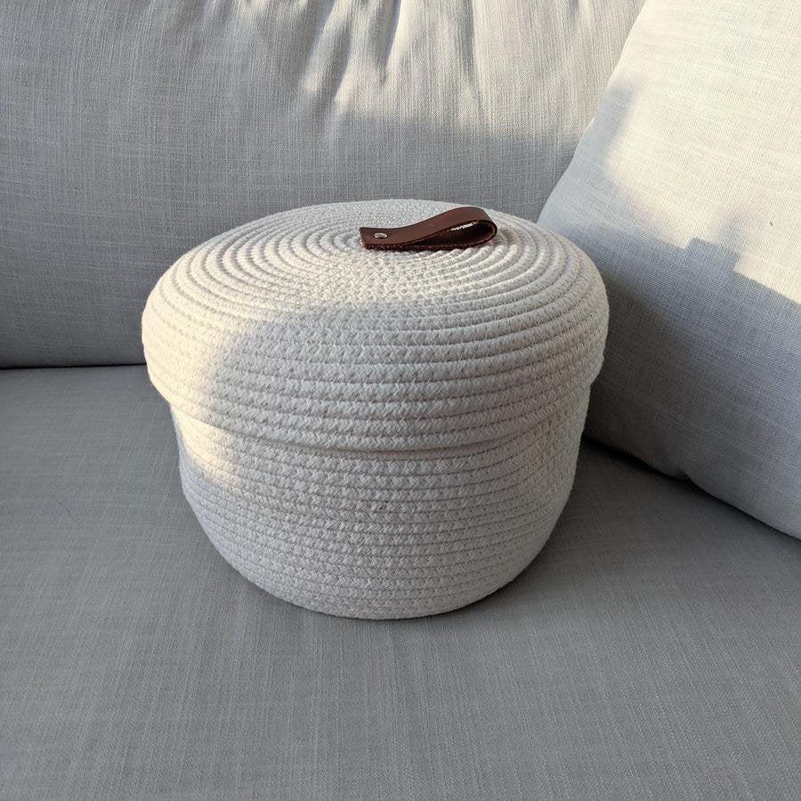 Thread & Maple Weekender Cotton Rope Basket